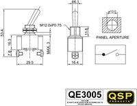 Toggle switch - on/off-2