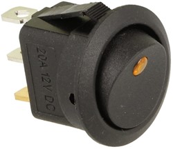 Rocker switch - Geel led