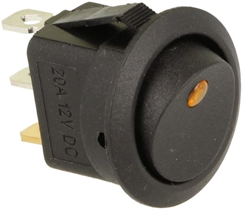 Rocker switch - Geel led
