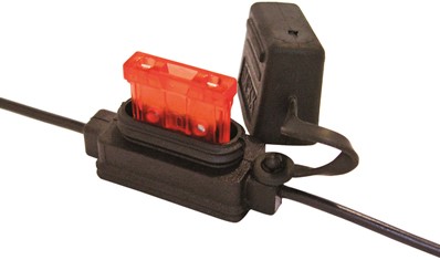 QSP norm zekeringhouder met kabel 1,5 mm²