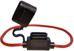 QSP norm zekeringhouder met kabel 2,5 mm²