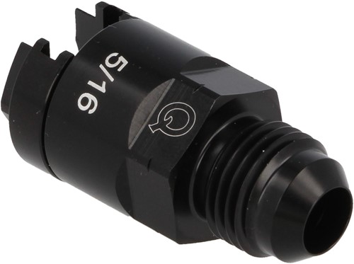 QSP brandstofleiding adapter 7,94 mm - AN8 male