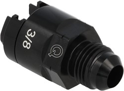 QSP brandstofleiding adapter 9,52 mm - AN6 male