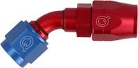 QSP hose adapter 45° AN6