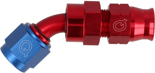 QSP aluminum tube adapter female 45° AN6 - 7.94 mm-2