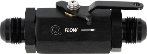 QSP aluminium afsluiter AN6 Zwart-2