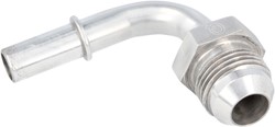 QSP snelaansluiting male 90° AN6 - 8 mm