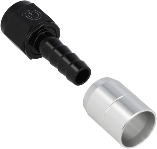 QSP krimp slang adapter recht AN10