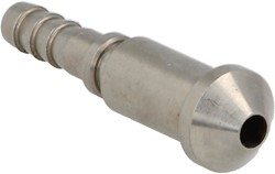 QSP shrink hose adapter convex male stainless steel AN3