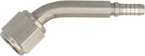 QSP krimp slang adapter female concave 45° AN3-2