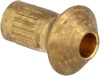 QSP reducer bushing brass flair