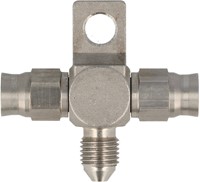 QSP RVS T-stuk male 3/8UNF - AN3 - AN3-2