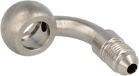 QSP stainless steel banjo eye 90° male AN3