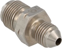 QSP stainless steel adapter male / male AN3 - M10 x 1.25 convex
