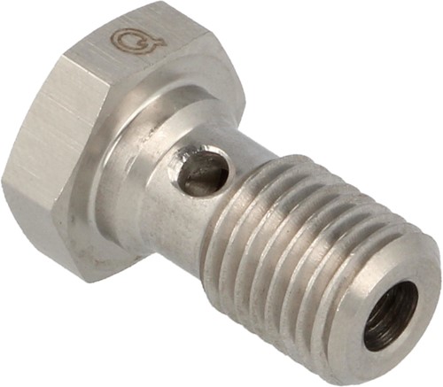 QSP RVS banjobout 20 mm lang M10 x 1,25 mm