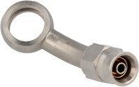 QSP RVS banjo oog 45° AN3 - 10,2 mm