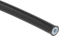 QSP remslang - RVS mantel PTFE - coating zwart - AN3 (3,56mm) - p/m1