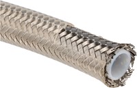 QSP remslang - RVS mantel PTFE - coating transparant - AN4 (4,83mm) - p/m1-2
