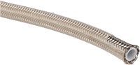 QSP brake hose stainless steel jacket PTFE AN4 coating transparent (4,83mm)-3