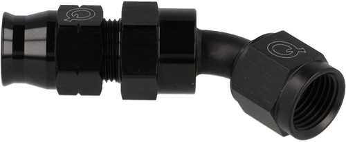 QSP aluminum tube adapter female 45° AN6 - 9.5 mm-2