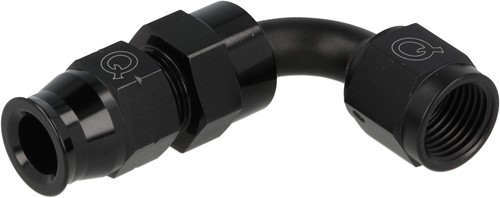 QSP aluminum tube adapter female 90° AN6 - 9.5 mm-2