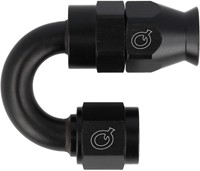 QSP hose adapter PTFE 180° AN4