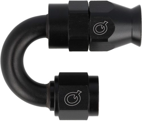 QSP hose adapter PTFE 180° AN4