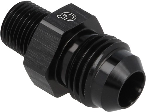 QSP aluminium adapter male AN3 - 1/8 NPT
