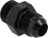 QSP aluminium adapter male / male AN4 - O-ring AN8