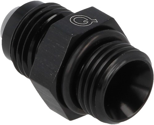 QSP aluminium adapter male / male AN4 - O-ring AN8-2