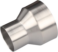 QSP aluminium verloop recht - 102-89 mm