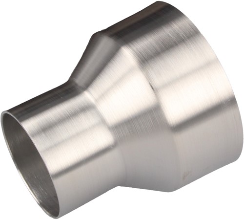 QSP aluminium verloop recht - 80-70 mm