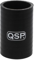 QSP Siliconen koppelstuk - benzine en olie bestendig - 57 mm - Zwart