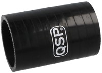 QSP Siliconen koppelstuk - benzine en olie bestendig - 57 mm - Zwart-2