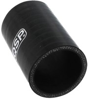 QSP Silicone coupler - fuel and oil resistant - 57 mm - Black-3