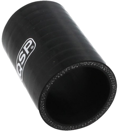QSP Siliconen koppelstuk - benzine en olie bestendig - 57 mm - Zwart-3