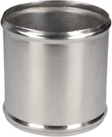 QSP aluminium koppelstuk - 13 mm - Zilver