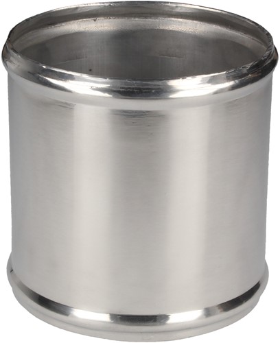 QSP aluminium coupling piece - 32 mm - Silver