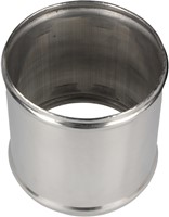 QSP aluminium coupling piece - 102 mm - Silver-2