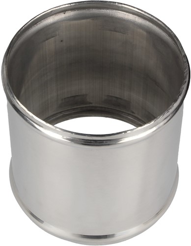 QSP aluminium koppelstuk - 89 mm - Zilver-2