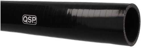 QSP Silicone hose - petrol and oil resistant - 100 cm straight - 22 mm - Black