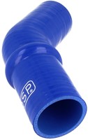 QSP Silicone hump hose - 45° bend - 60 mm - Blue-3