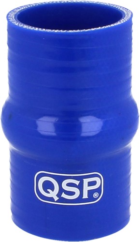 QSP Silicone hump hose - coupler - 54 mm - Blue