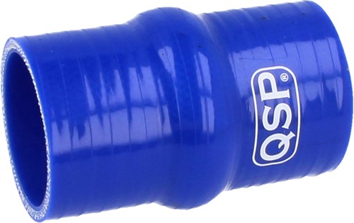 QSP Silicone hump hose - coupler - 54 mm - Blue-2