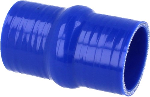 QSP Silicone hump hose - coupler - 54 mm - Blue-3