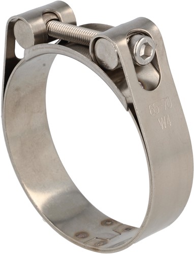 Stainless steel hose clamp - T-bolt W4 - 40-45 mm