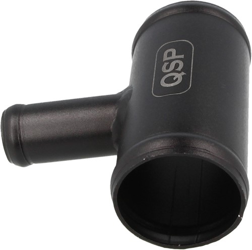 QSP aluminium T-stuk - 51 mm (25 mm aansluiting) - Zwart-2