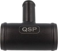 QSP aluminum T-piece - 35 mm (25 mm connection) - Black-3