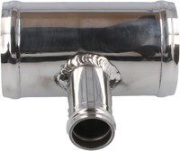 QSP aluminum T-piece - 63 mm (25 mm connection) - Silver-2
