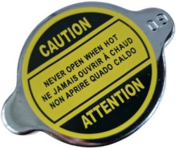 QSP aluminum radiator cap 42 mm